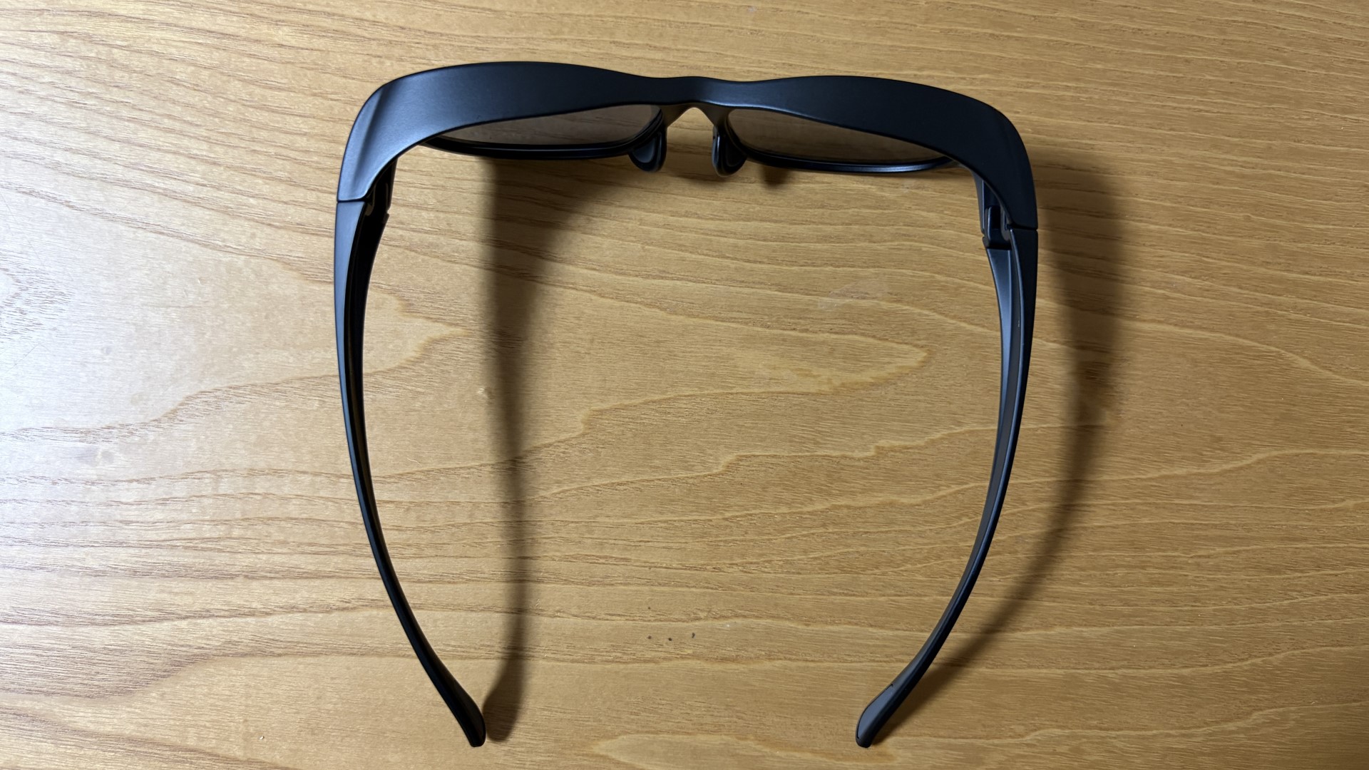 内側。メガネを収めるためのゆとりがある